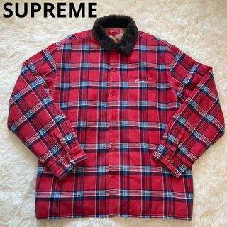 SupremeバッファローチェックシャツM2017シュプリームデニムボックスロゴ