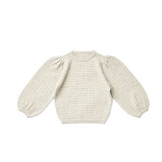 soor ploom Agnes sweater (FLAX) 2y