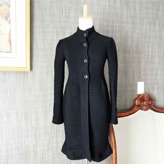 ブルネロクチネリ(BRUNELLO CUCINELLI)の美品　ブルネロクチネリ　カシミヤ　ニット　マーメイド　ワンピース　コート(カーディガン)