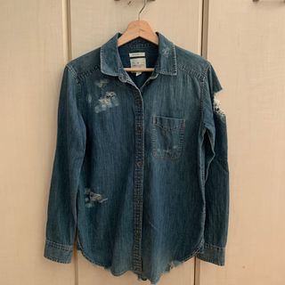 アメリカンイーグル(American Eagle)のアメリカンイーグル　デニムシャツ(シャツ/ブラウス(長袖/七分))