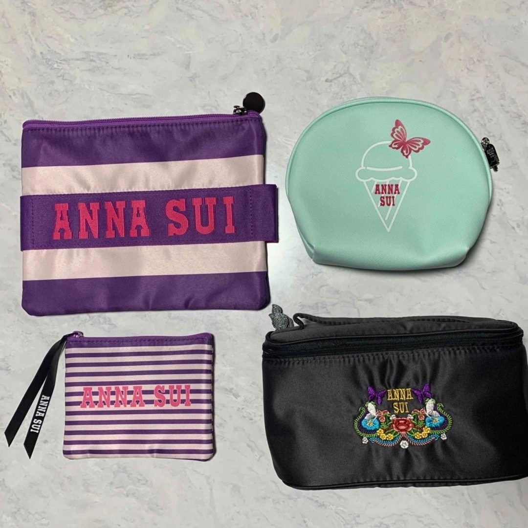 ANNA SUI ポーチ4点セット | フリマアプリ ラクマ