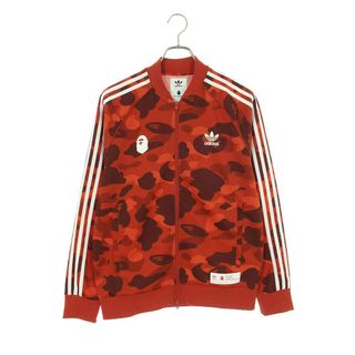 アベイシングエイプ(A BATHING APE)のアベイシングエイプ  BAPE TRACK TOP カモ柄3ライントラックブルゾン メンズ M(ブルゾン)