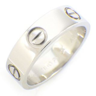 カルティエ(Cartier)のカルティエ Cartier リング ラブ B4084700 PT950 14号 / #54 【中古】(リング(指輪))