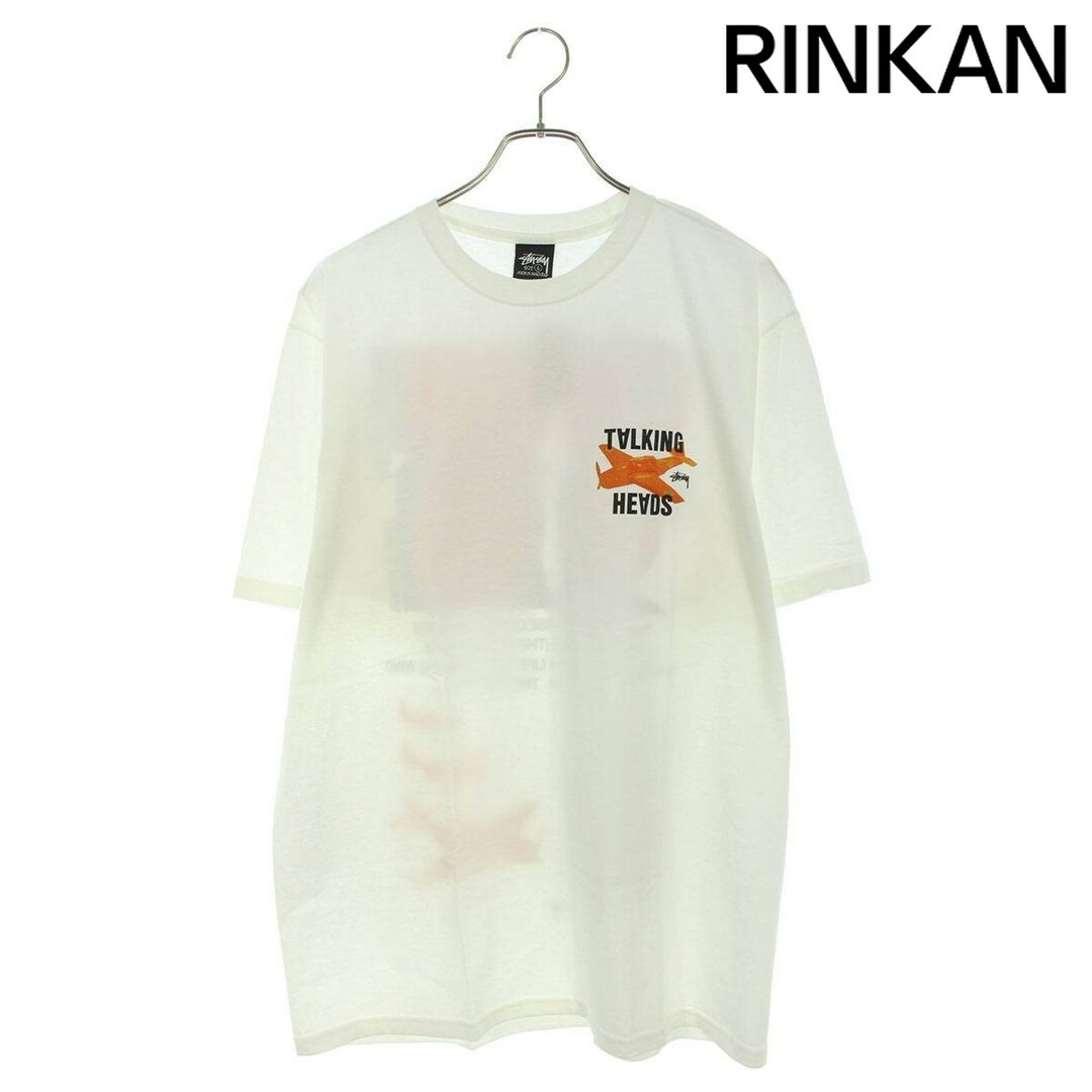 ステューシー  23AW  REMAIN IN LIGHT TEE ×トーキングヘッズ バックプリントTシャツ メンズ L