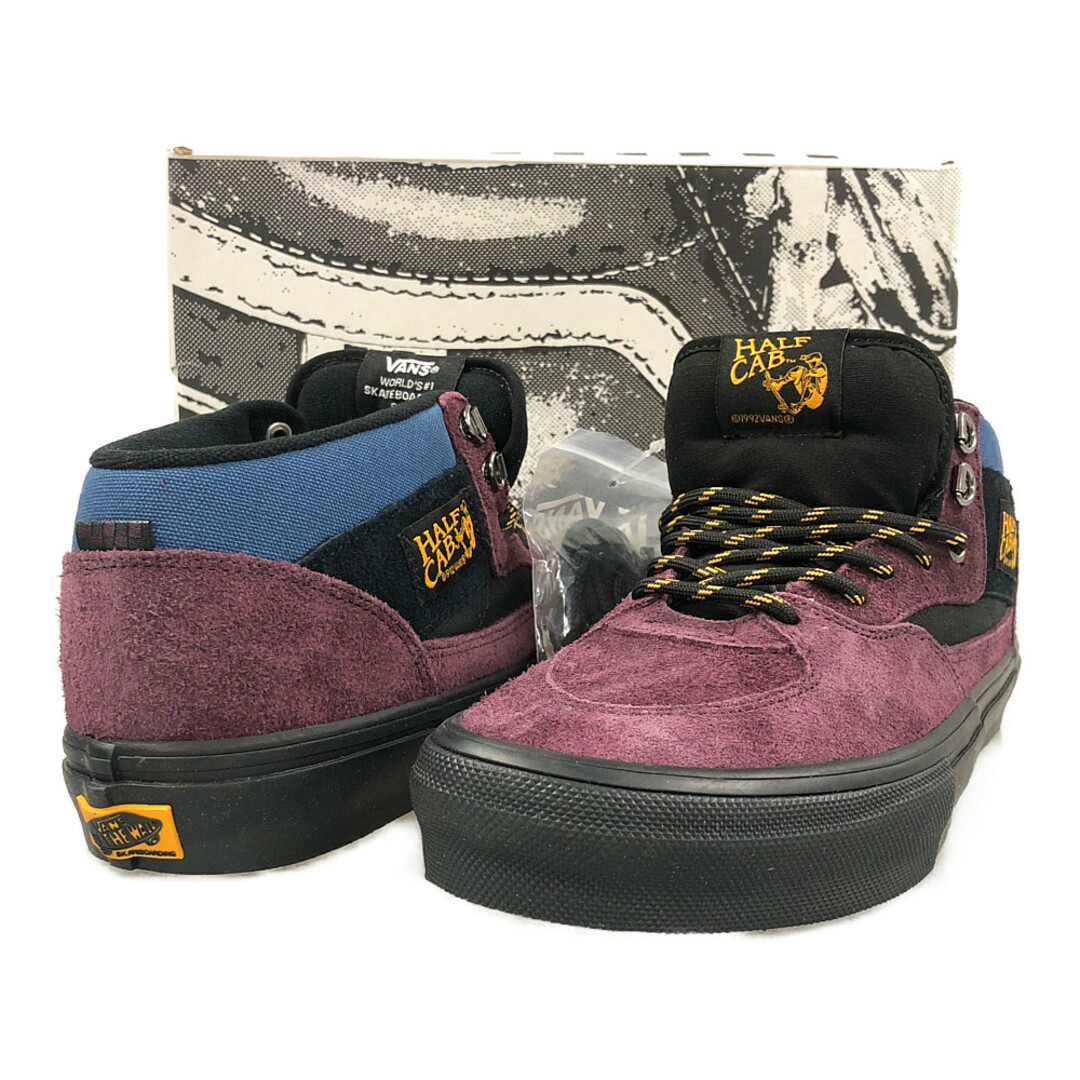 VANS バンズ Skate Half Cab スケート ハーフ キャブ シューズ スニーカー アウトドアパープル×ブラック US9.5=27.5cm 正規品 / 3220195JP靴サイズ