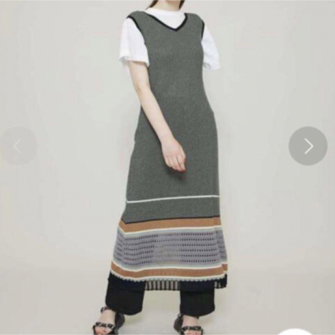 MURRAL Millefeuille Knit Dress ワンピース