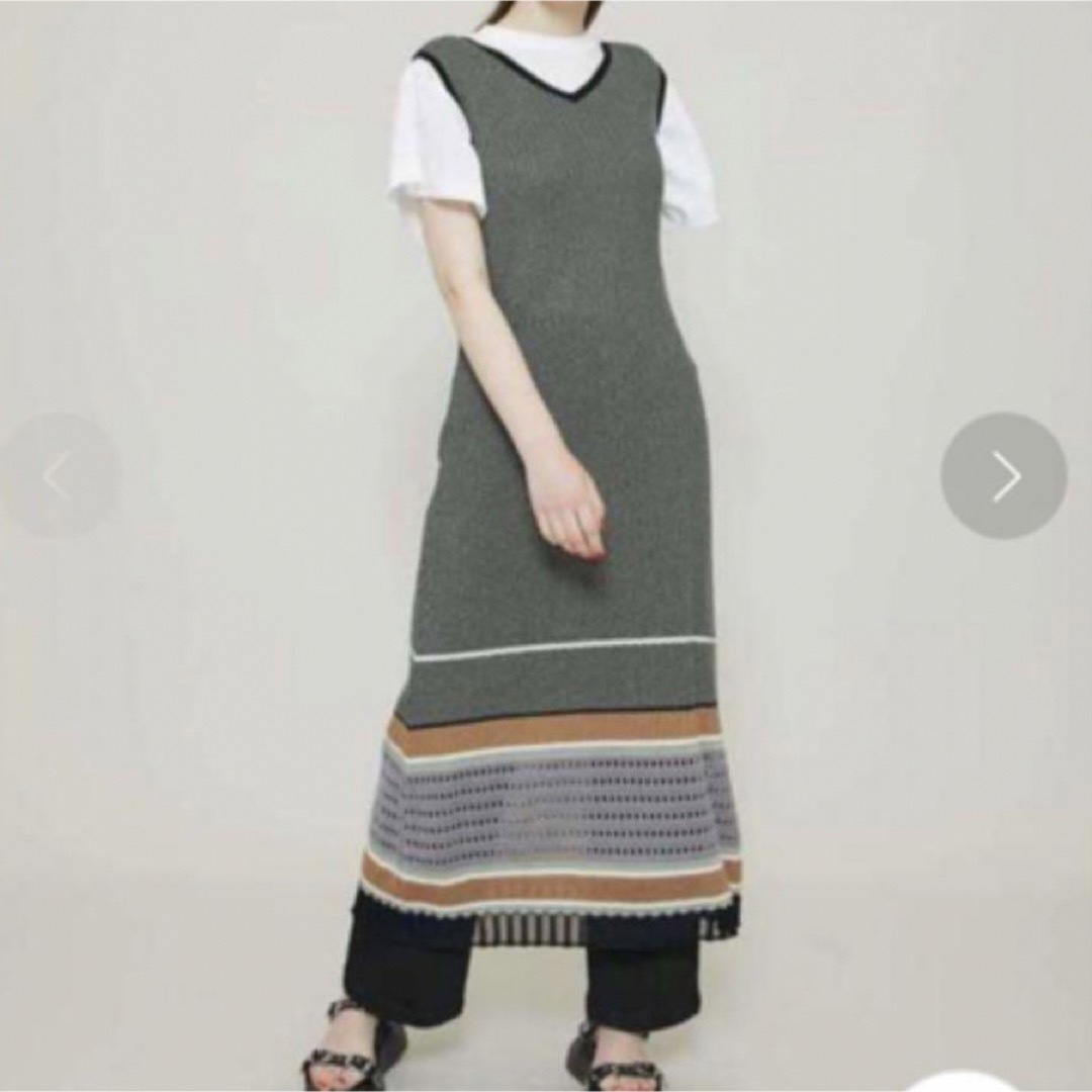 クリアランス人気 MURRAL Millefeuille Knit Dress ワンピース