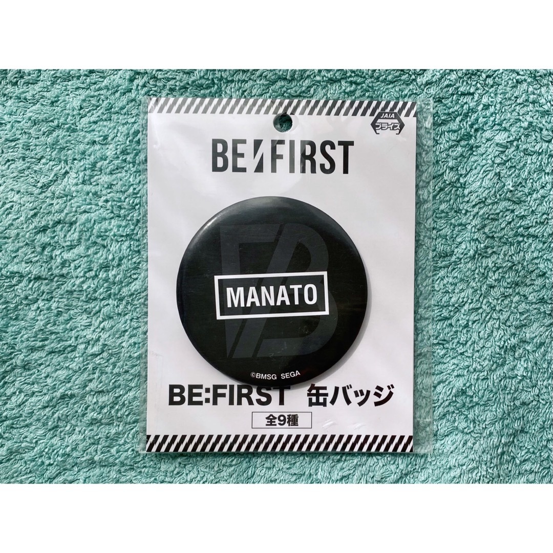 BE:FIRST　セガプライズ　缶バッジ　MANATO | フリマアプリ ラクマ