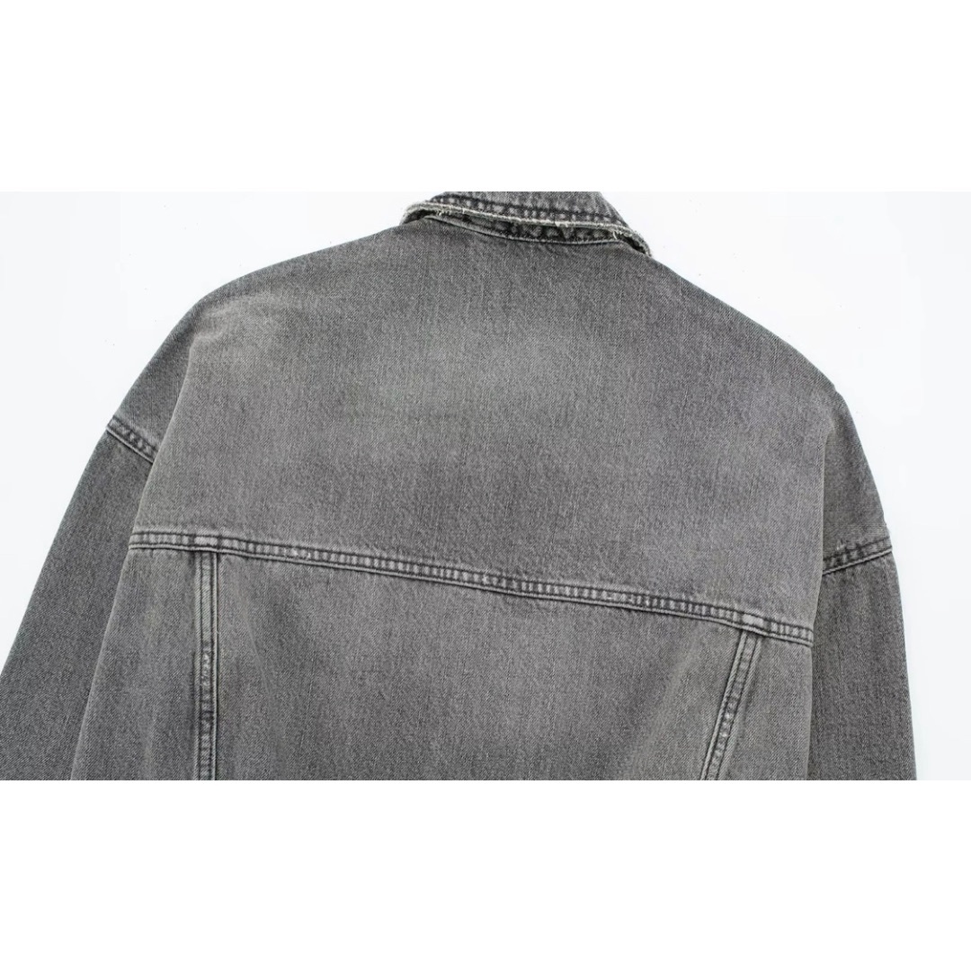 🤎10月新作🎻12517◆デニムジャケット ジージャン Gジャン レディースのジャケット/アウター(Gジャン/デニムジャケット)の商品写真