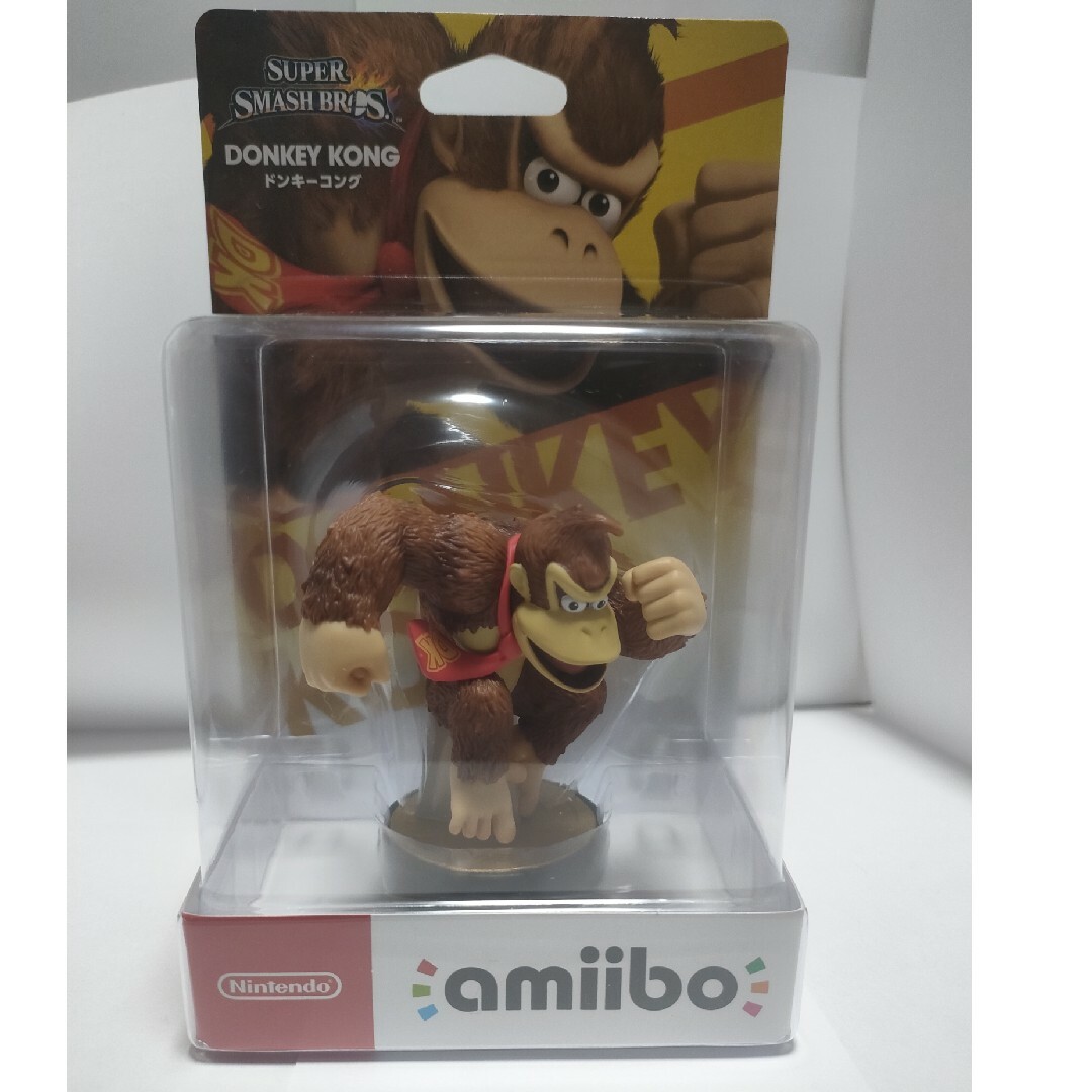 【新品未開封】amiibo ドンキーコング（大乱闘スマッシュブラザーズシリーズ） エンタメ/ホビーのフィギュア(ゲームキャラクター)の商品写真