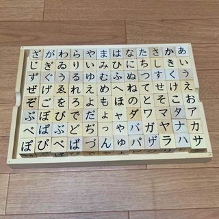 こずえ様専用⭐︎家庭保育園　マジックキューブ　ひらがなつみき(積み木/ブロック)