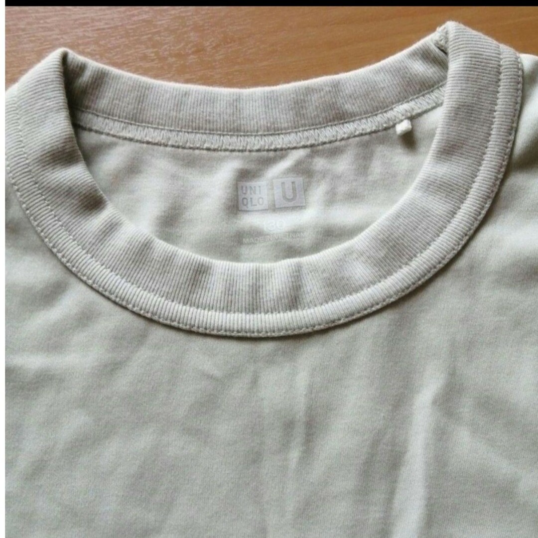 UNIQLO(ユニクロ)のキッズ　ユニクロ　ロング  Tシャツ 130cm　2枚セット キッズ/ベビー/マタニティのキッズ服女の子用(90cm~)(Tシャツ/カットソー)の商品写真