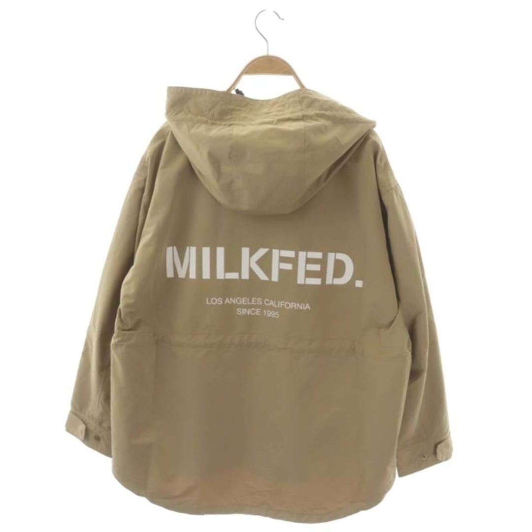 MILKFED.(ミルクフェド)のミルクフェド ACTIVE JACKET ジャケット ジップアップ ロゴ M レディースのトップス(パーカー)の商品写真