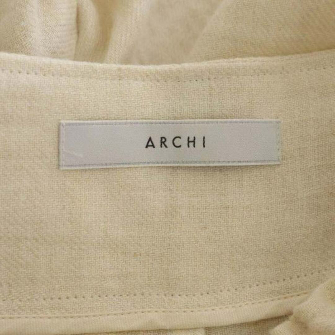 archi(アーキ)のアーキ SOFT TWIST TWILL WIDE TACK PANTS パンツ レディースのパンツ(その他)の商品写真