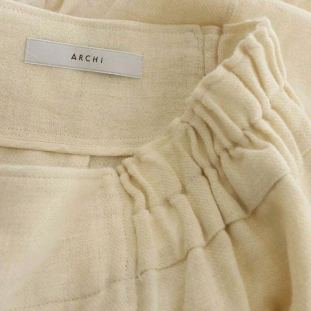 archi(アーキ)のアーキ SOFT TWIST TWILL WIDE TACK PANTS パンツ レディースのパンツ(その他)の商品写真