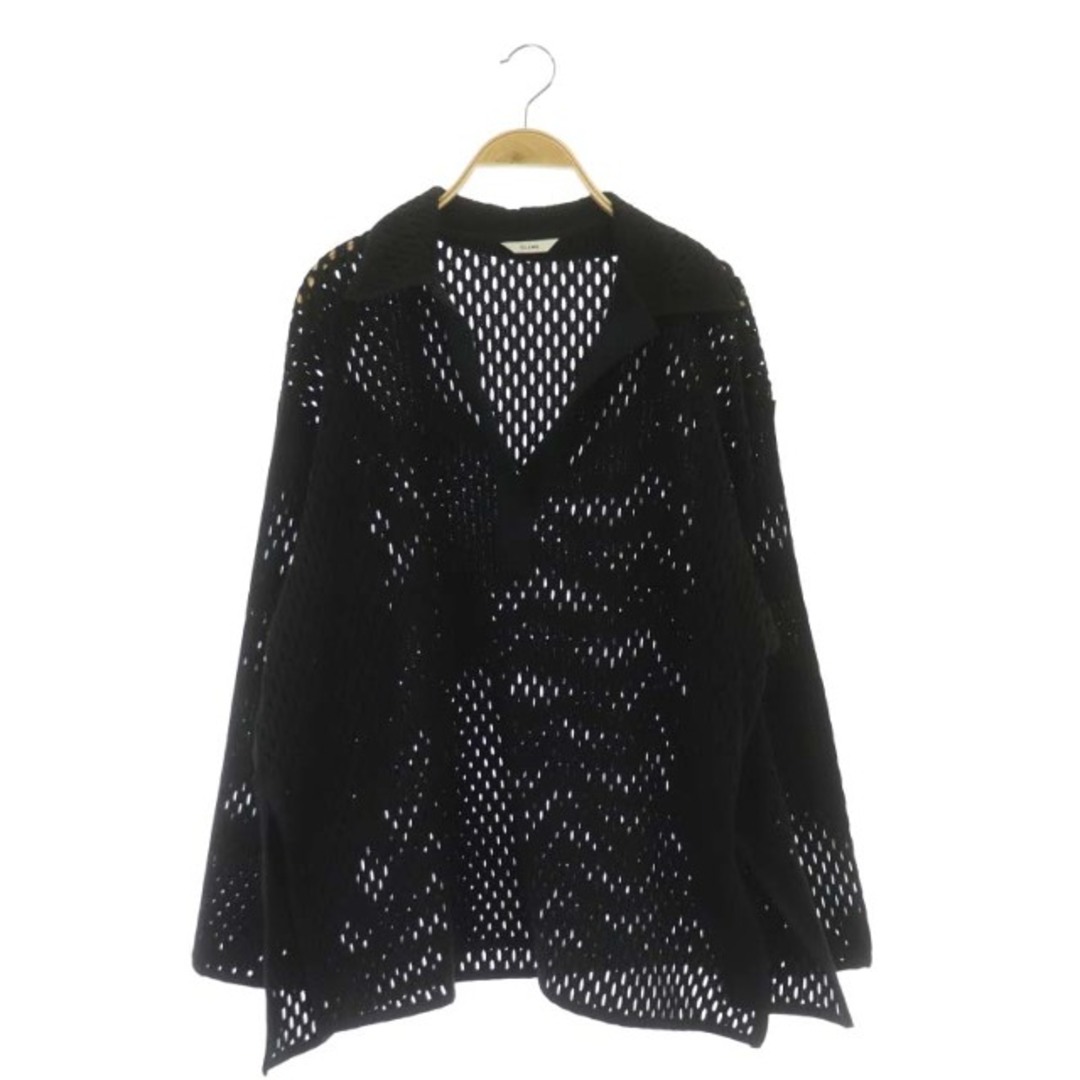 クラネ 23AW MESH PULLOVER SHIRT ニットシャツ 長袖 1