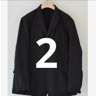 COMOLI - 新品 comoli 23aw 製品染 ジャケット ブラック サイズ 2の