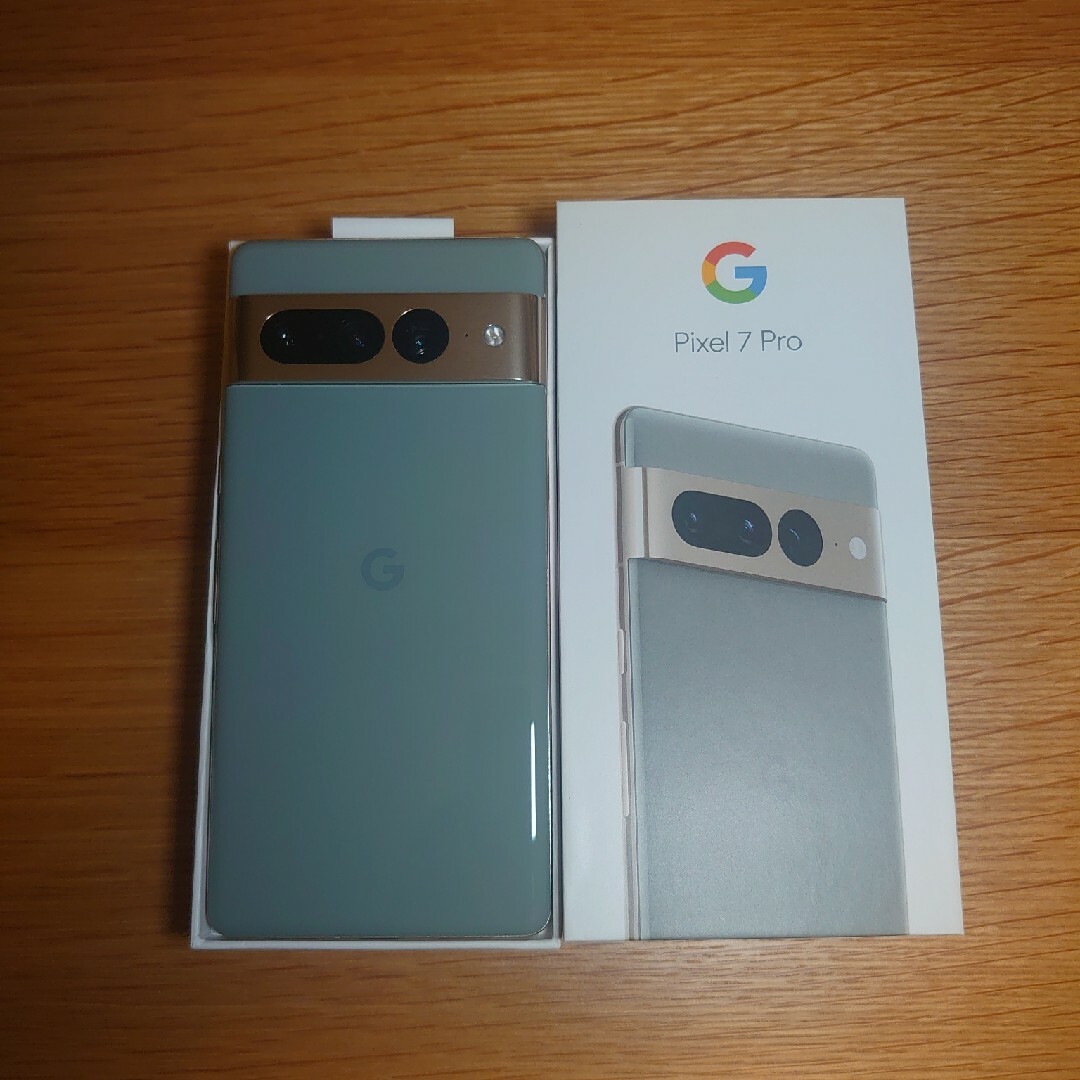 美品 Google Pixel 7 Pro 128gb Hazel simフリー