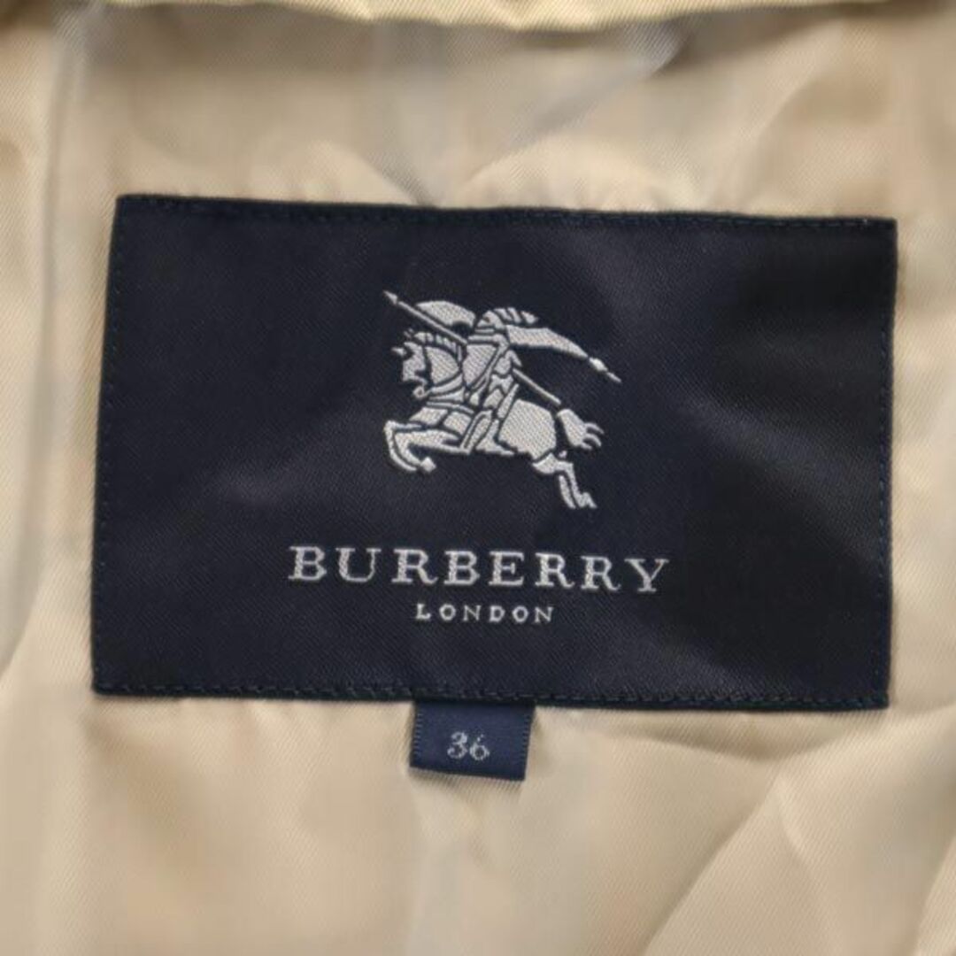 BURBERRY(バーバリー)のバーバリー 三陽商会 2way トレンチ コート 36 ベージュ BURBERRY LONDON ライナー ウエストベルト レディース 【中古】  【231013】 レディースのジャケット/アウター(ロングコート)の商品写真