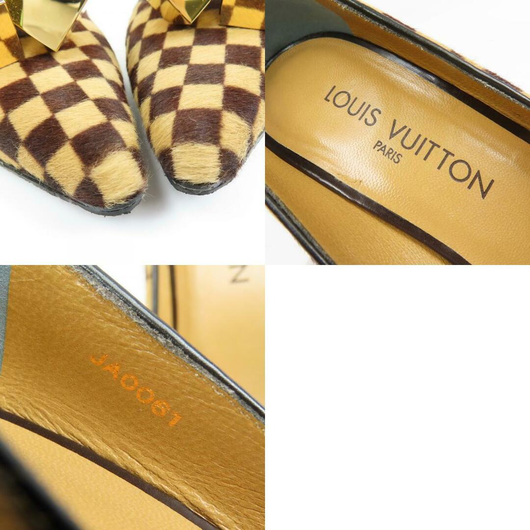 LOUIS VUITTON - 極美品 LOUIS VUITTON ルイヴィトン キューブ 靴 35 1