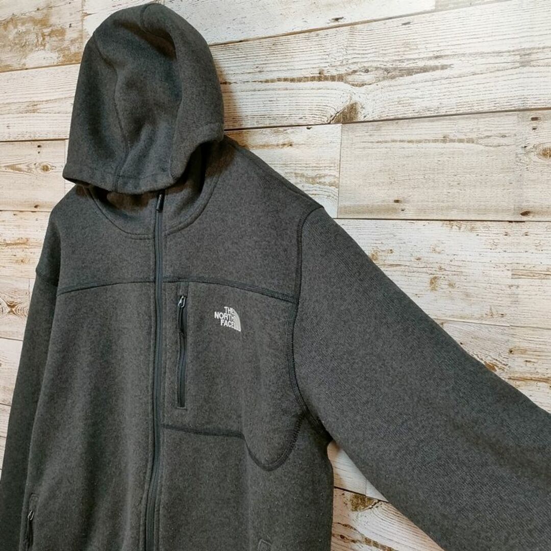 THE NORTH FACE   GUSA規格ノースフェイス刺繍ロゴフルジップ