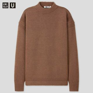 ユニクロ(UNIQLO)のUNIQLO ユニクロ ミドルゲージモックネックセーター(ニット/セーター)