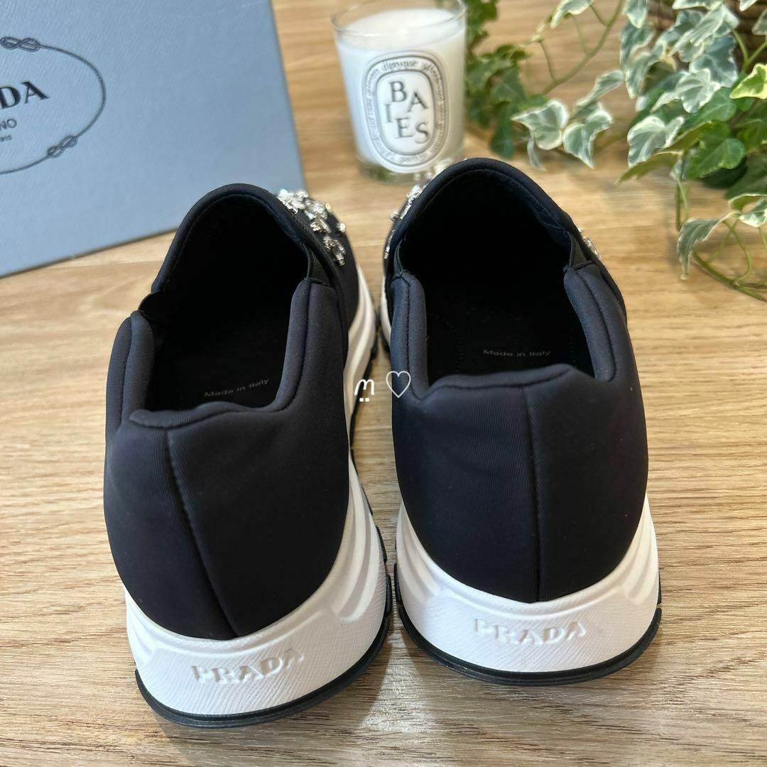 PRADA - PRADA プラダ フラワービジュースリッポン 38 PRADA - PRADA プラダ フラワービジュースリッポン 38