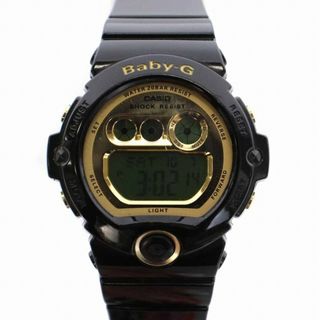 カシオ(CASIO)のカシオ Baby-G 腕時計 クォーツ ウォッチ 黒 ゴールド BG-6901(腕時計)