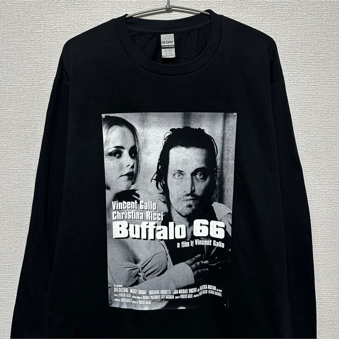 Buffalo 66 ロンT ロング Tシャツ 黒 bufallo66
