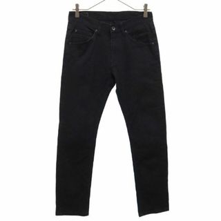 ビームス(BEAMS)のビームス ストレート デニムパンツ S ブラック BEAMS JAPANESE FAVRIC ブラックジーンズ メンズ 【中古】  【231013】(ワークパンツ/カーゴパンツ)