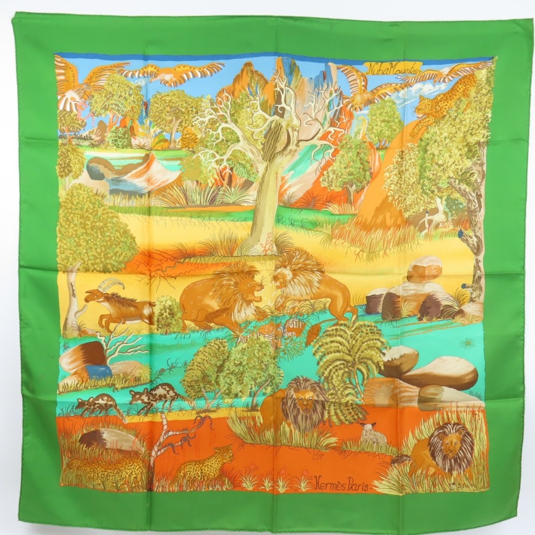 HERMES エルメス スカーフ NUBA MOUNTAIN ヌバマウンテン-