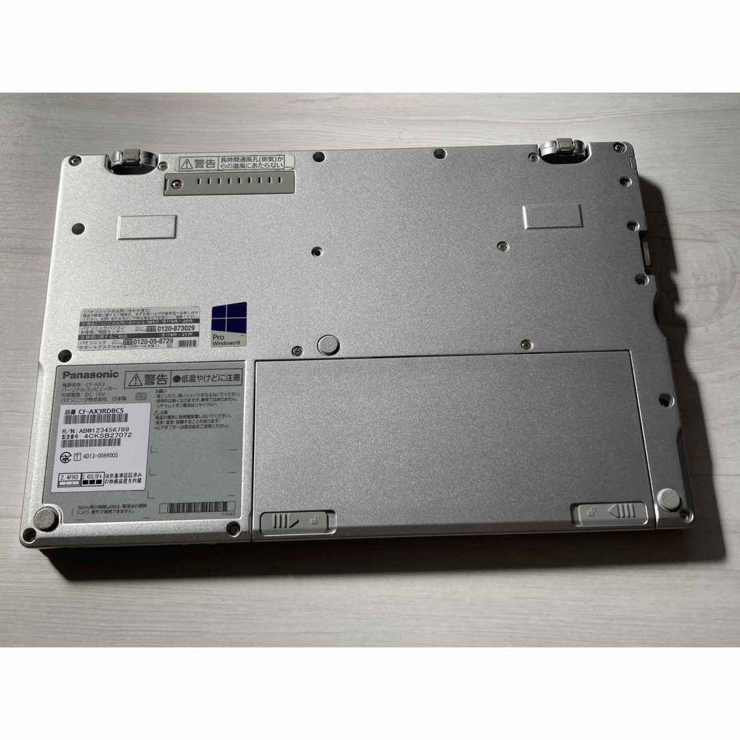 訳有 Panasonic Let´s note CF-AX3 SSD500GB-