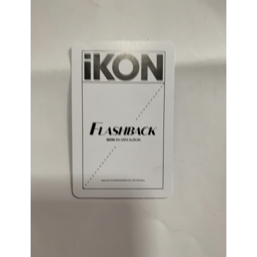 iKON(アイコン)のiKON ユニョン　公式トレカ FLASHBACK  エンタメ/ホビーのタレントグッズ(アイドルグッズ)の商品写真