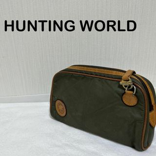 ハンティングワールド(HUNTING WORLD)のレア✨HUNTINGWORLDハンティングワールドショルダーバッグ/ハンドバッグ(ショルダーバッグ)