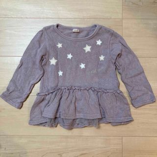 プティマイン(petit main)の⭐︎petit mainプティマイン 星 長袖Tシャツ ロンT トレーナー⭐︎(Tシャツ/カットソー)