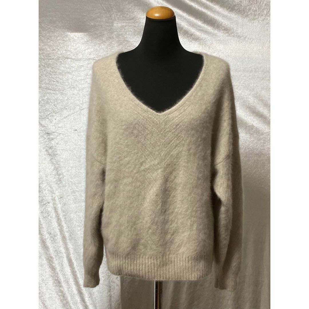 ル 年末のプロモーション 【美品】シップス - SHIPS フォックス100% サイズFの 上質ニット ニット+セーター