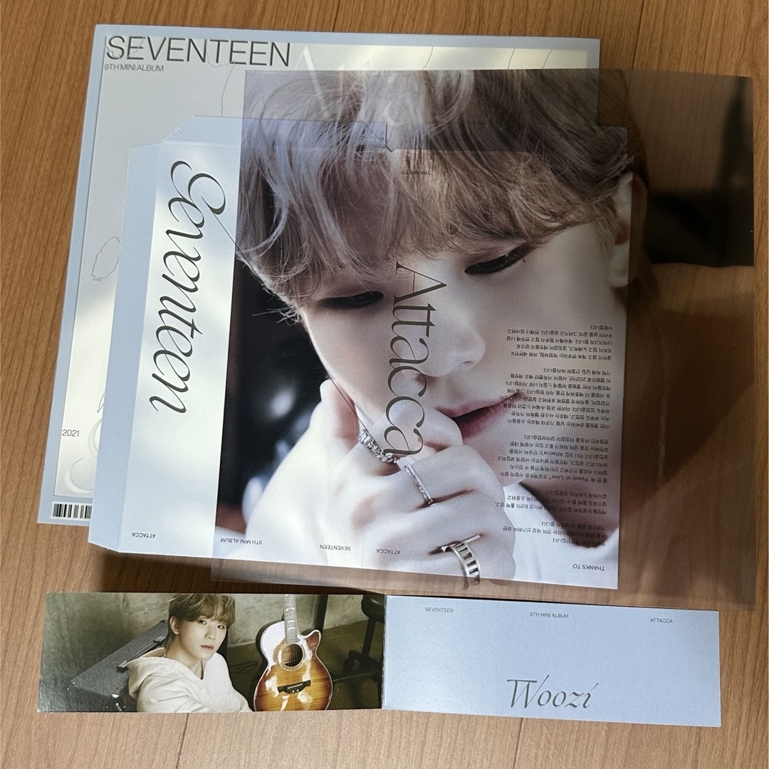 SEVENTEEN(セブンティーン)のセブチ Attacca アタッカ ボカチ ウジ セット エンタメ/ホビーのCD(K-POP/アジア)の商品写真