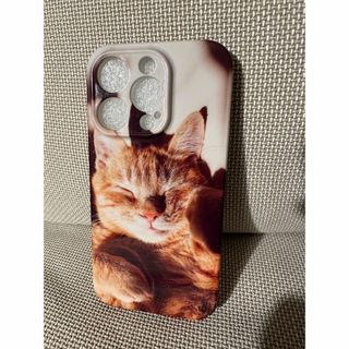 【美品】iphone14pro ケース スマホケース 猫 寝顔 眠り かわいい(iPhoneケース)