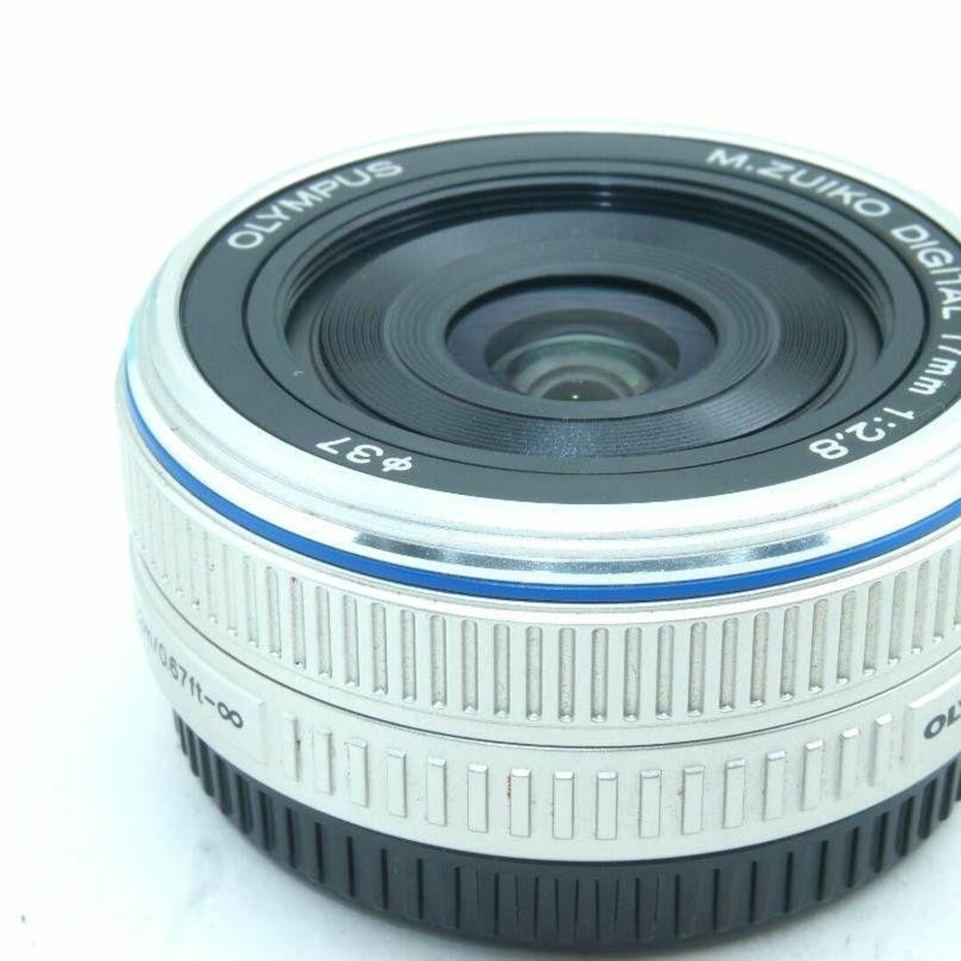 OLYMPUS(オリンパス)の❤️オリンパス 単焦点パンケーキレンズ❤️17mm f2.8 SL5845 スマホ/家電/カメラのカメラ(レンズ(単焦点))の商品写真