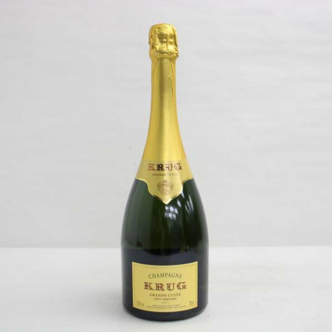 Krug(クリュッグ)のクリュッグ グラン キュヴェ 170EME EDITION 食品/飲料/酒の酒(シャンパン/スパークリングワイン)の商品写真