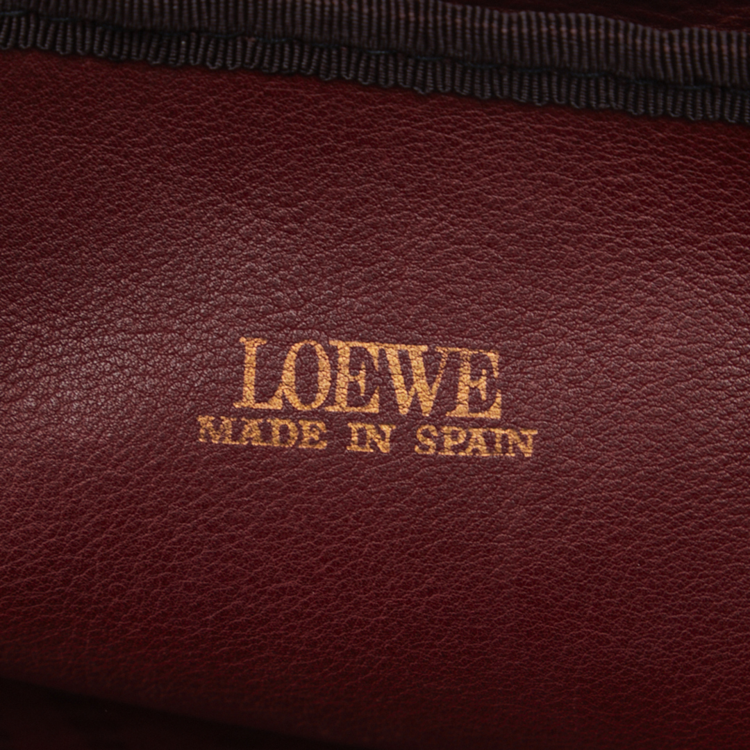 ロエベ アナグラム 斜め掛け ショルダーバッグ スエード レディース LOEWE 【1-0119653】