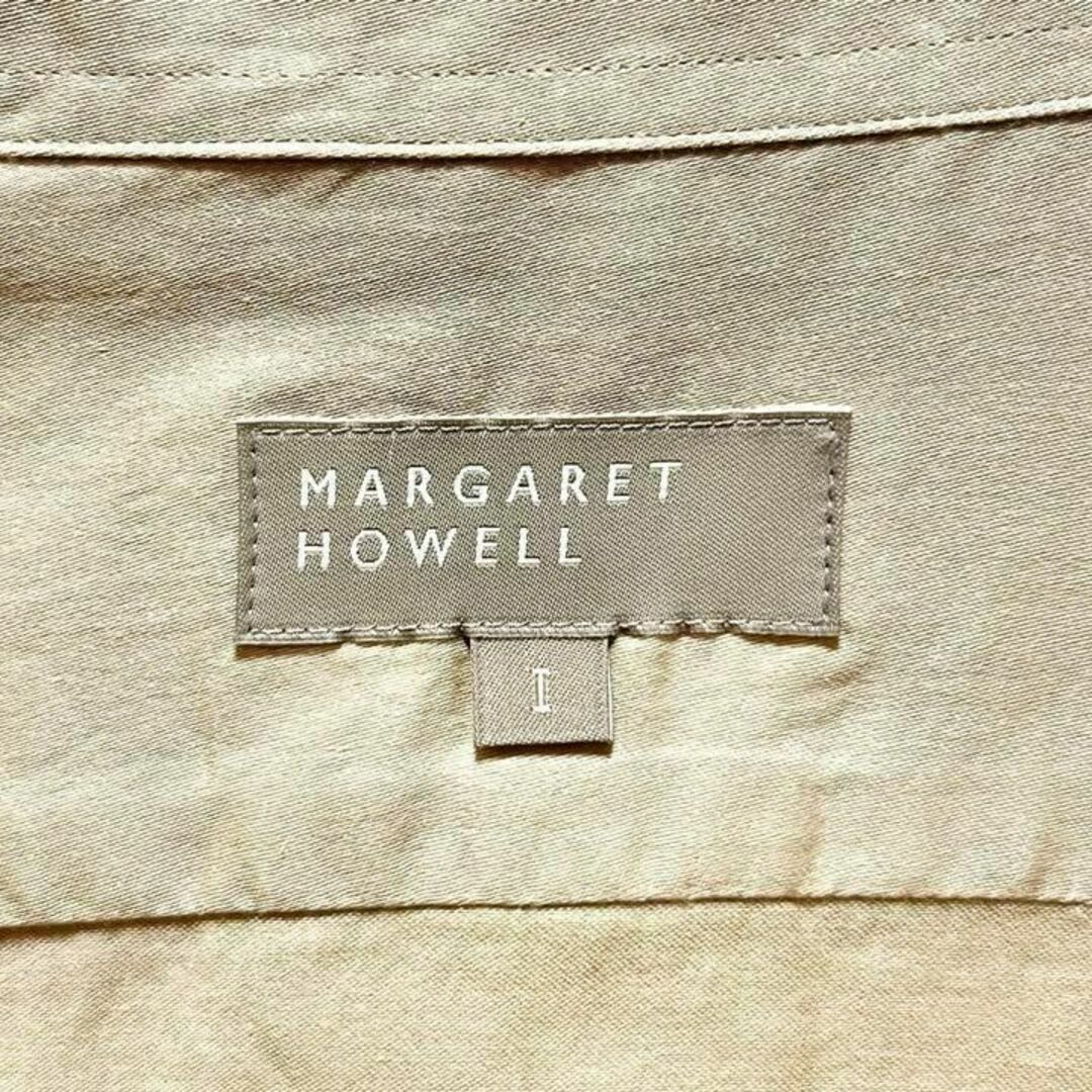 MARGARET HOWELL マーガレットハウエル ダブルカフスシャツブラウス 8