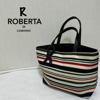 ロベルタディカメリーノ(ROBERTA DI CAMERINO)の美品✨Roberta di Camerinoロベルタディカメリーノトートバッグ(トートバッグ)