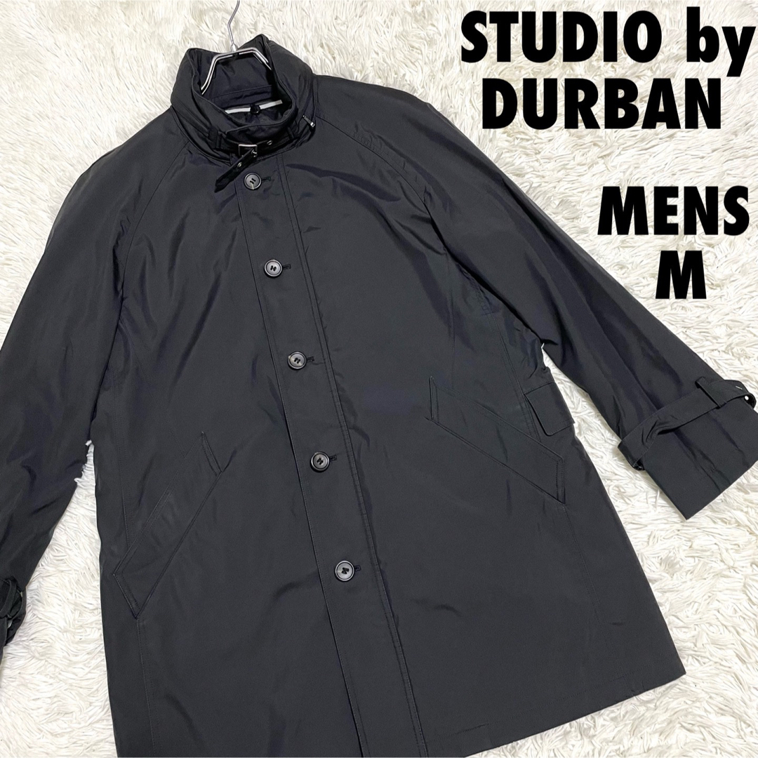 D’URBAN(ダーバン)のSTUDIO by DURBAN  ダーバン　中綿ステンカラーコート　Mサイズ メンズのジャケット/アウター(ステンカラーコート)の商品写真