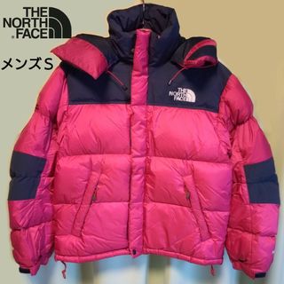 ノースフェイス(THE NORTH FACE) ダウンジャケット(メンズ)(ピンク