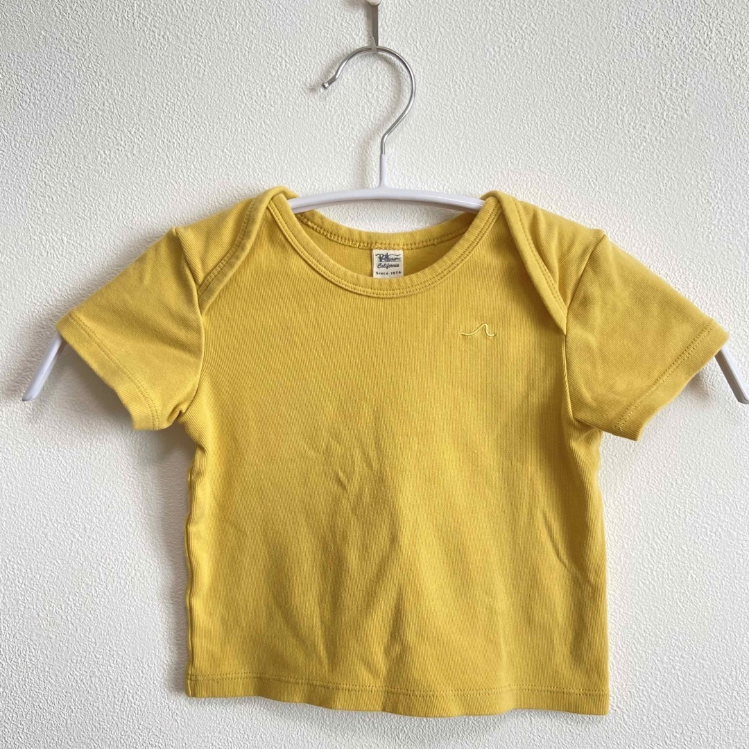 Ron Herman(ロンハーマン)のロンハーマン　イエローTシャツ  キッズ/ベビー/マタニティのベビー服(~85cm)(Ｔシャツ)の商品写真