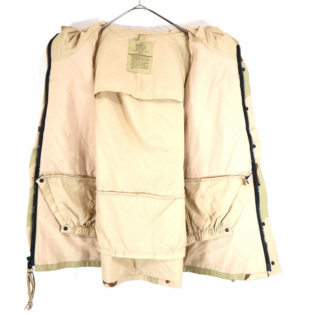 2000年代~ 米軍実物 U.S.ARMY コールドウェザーパーカー GORE-TEX ゴアテックス デザートカモ (メンズ MEDIUM/REGULAR) N9334
