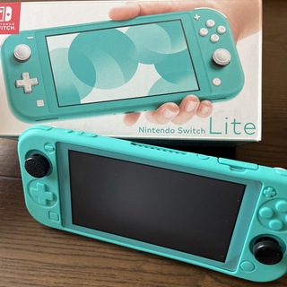 ニンテンドースイッチ(Nintendo Switch)のNintendo Switch  Lite ターコイズ❌もう値下げ不可(家庭用ゲーム機本体)