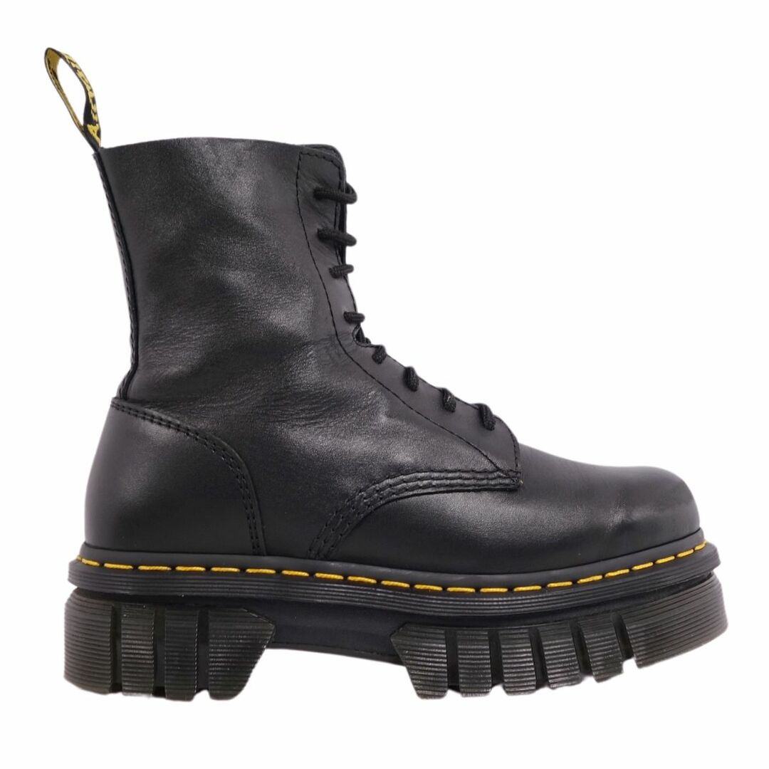 ドクターマーチン Dr.Martens ブーツ ショートブーツ AUDRICK 8ホール 厚底 カーフレザー シューズ レディース  UK6(25cm相当) ブラック