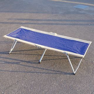 美品 バイヤー オブ メイン BYER OF MAINE EASY COT 311-EC Blue イージー コット フォールディング 簡易ベッド 寝具 キャンプ アウトドア(寝袋/寝具)